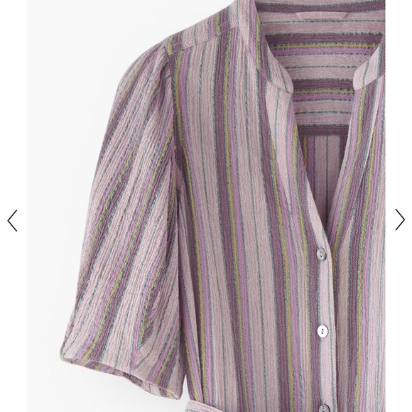 Wrap London Striped textured dress
Crinkle cotton - Picture 8 of 8